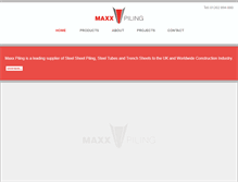 Tablet Screenshot of maxxpiling.com